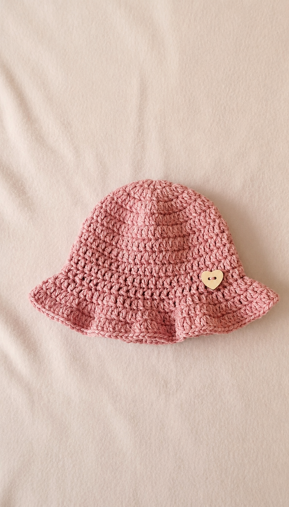 Free Crochet Summer Baby Hat Pattern — Sun Hat With Brim (Newborn to 12 Months)